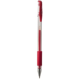 Gelschreiber Comby , Strichstärke: 0,7mm, mit Kappe, rot