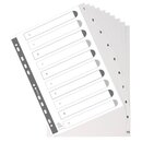 Register Exacompta 1710E, 1-10, A4, aus Kunststoff, 10...