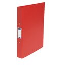 Ringbuch Comby , A4, 2-Ringe, Ringdurchmesser: 25mm, rot