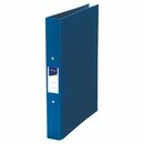 Ringbuch Comby , A4, 2-Ringe, Ringdurchmesser: 25mm, blau