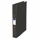 Ringbuch Lyreco, A4, 2-Ringe, Ringdurchmesser: 25mm, schwarz