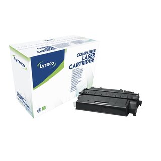 Toner kompatibel mit HP CF280XX, Reichweite: 13.000 Seiten, schwarz