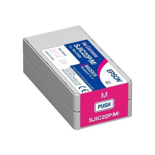 Tintenpatrone Epson SJIC22P, Inhalt: 32ml, magenta