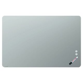 Legamaster Glasboard Matt RC, 100x150cm, grau