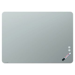 Legamaster Glasboard Matt RC 90x120cm, grau