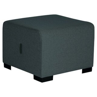 Alba Modulares Sofa Pouffe 1 Sitz Dunkelgrau