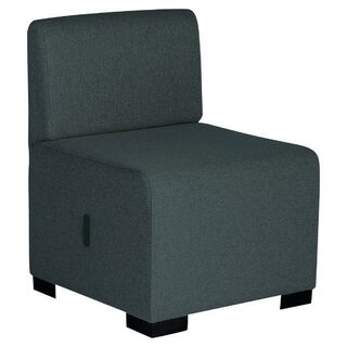 Alba Modulares Sofa 1 Sitz Dunkelgrau
