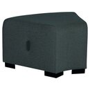 Alba Modul Winkelsofa Pouff 1 Sitz Dunkelgrau