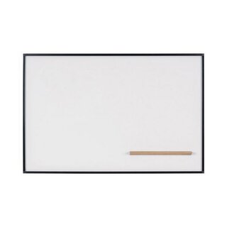 Bioffice Newgen Whiteboard, Emaille, schwarzer Rahmen,...