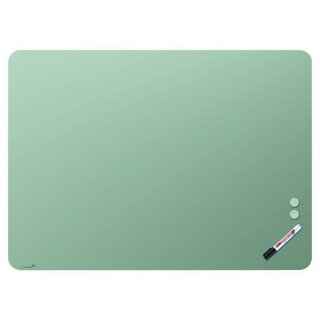 Legamaster Glasboard Matt RC 90x120cm, grn