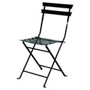 Paperflow Meet Outdoor-Stuhl Eden, Schwarz, 2 Stck