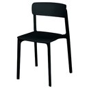 Paperflow Meet Outdoor-Stuhl Otho, Schwarz, 2 Stck