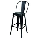 Paperflow Meet Outdoorhocker Urban, Schwarz, 2 Stck