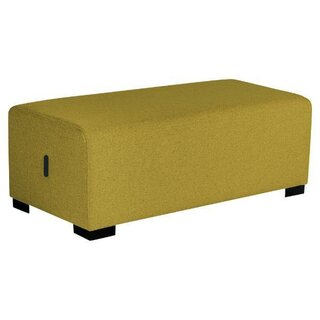 Alba Hizia Sofa Pouf 2-Sitzer Safran Gelb