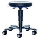 Bimos Medizinischer Laborhocker 9463L Schwarz/Blau
