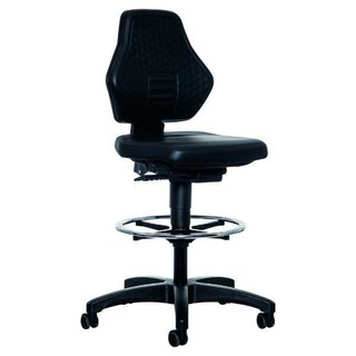 Bimos 9071 Industrieller Laborstuhl Lth Schwarz