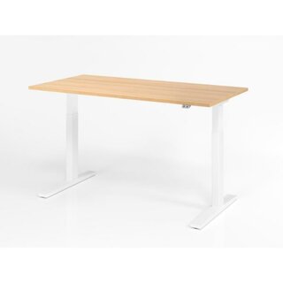 Schreibtisch VXMKA, 180x80cm, eiche/wei