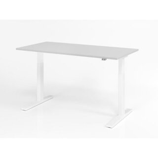 Schreibtisch VXMKA, 180x80cm, grau/wei
