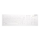 Cherry AK-C8112FUSWDE desinfizierbare Hygienetastatur,...