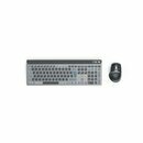 Hama173069 Multi-Device-Tastatur + Maus WKM-750, LED,...