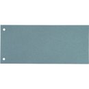 Trennstreifen, Karton (RC), 190 g/m², 24 x 10,5 cm, blau