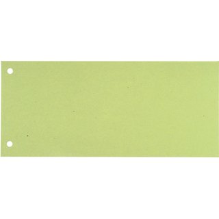 Trennstreifen, Karton (RC), 190 g/m, 24 x 10,5 cm, grn