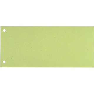 Trennstreifen, Karton (RC), 190 g/m², 24 x 10,5 cm, grün