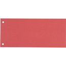 Trennstreifen, Karton (RC), 190 g/m², 24 x 10,5 cm, rosa