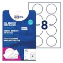 Avery Zweckform L4881 Namensetiketten fr Laserdrucker,...