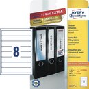 Avery Zweckform L6060 Ordner-Etiketten, kurz / schmal,...