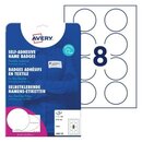 Avery Zweckform J4881 Namensetiketten fr Inkjetdrucker,...