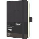 Sigel Buchkalender C2621, Conceptum, 1T/1S, Softcover,...