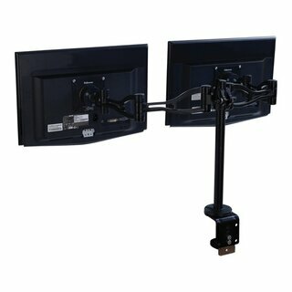 Fellowes Monitorarm 8041701 Vista, f�r 2 Monitore bis 26 Zoll, schwarz