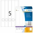 Ordner-Etiketten Herma 5130, lang / schmal, wei�, 125 St�ck