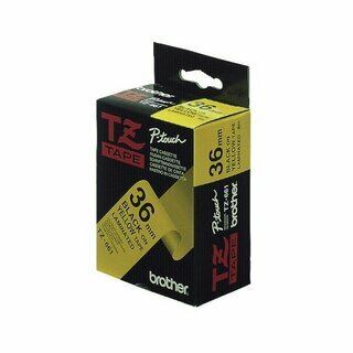 Schriftband Brother TZE-661, Breite: 36mm, laminiert, schwarz auf gelb