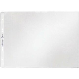 Leitz 4724 Prospekthülle, A4 quer, PP Folie, 0,13 mm,...