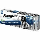 Energizer Lithium Batterie AA /L91, 20 Stck
