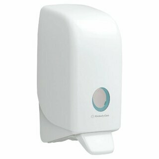Seifenspender Aquarius 6948, f�r 1l Schaumseife und Waschlotion, wei�
