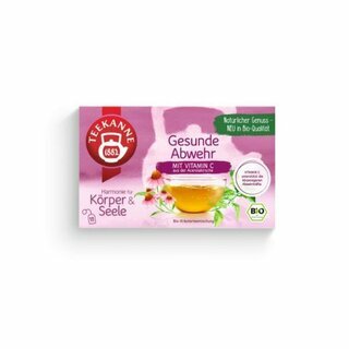Teekanne Bio Tee Gesunde Abwehr, 18 Stck