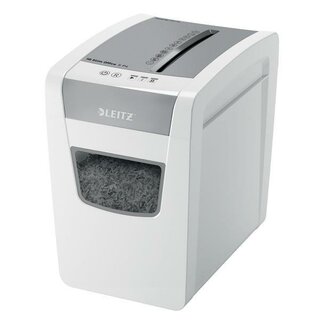 Leitz 80980000 IQ Aktenvernichter Slim Office P4, 12 Blatt, 23 Liter
