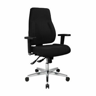 B�rostuhl Topstar P91, Hohe orthop�disch geformte R�ckenlehne, schwarz