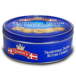 Queens Fine Food Danish Butter Cookies, verschiedene Sorten, 500 Gramm