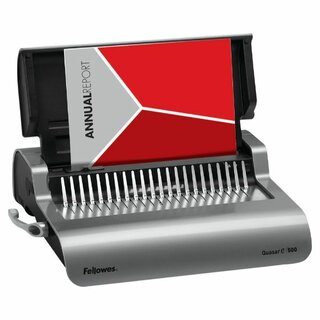 Plastikbindeger�t Fellowes Quasar E500, elektr., Stanzl....