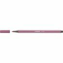 Pen 68, Faserspitzenstift, Mittelstarke Spitze, Lila Tinte