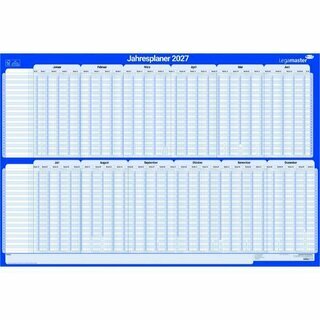 Legamaster Jahresprojektplaner 7-423121-26, 60 x 90cm, 400g, abwischbar, 2027