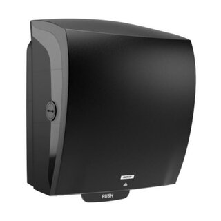 Katrin 84753 Handtuchrollenspender, Farbe: schwarz