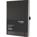 Sigel Buchkalender C2618, Conceptum, 1W/2S, Hardcover,...