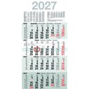 B�hner 4-Monatskalender MEGA FOUR M4MF, 4M/1S, 30x59cm,...