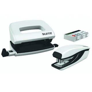 Heftger�t+Locher Set Leitz 5561 NeXXt WOW, Heft- & Lochleistung: 10 Bl. wei�