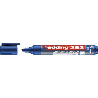 Boardmarker edding 363, Keilspitze, Strichstrke: 1-5mm, blau